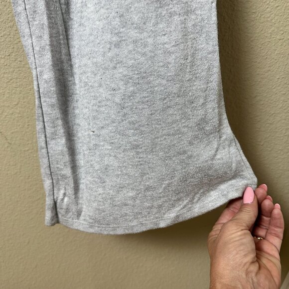 STARS ABOVE Super Soft Wide Leg Drawstring Sweatpants Size Small Grey w pockets - Picture 6 of 15